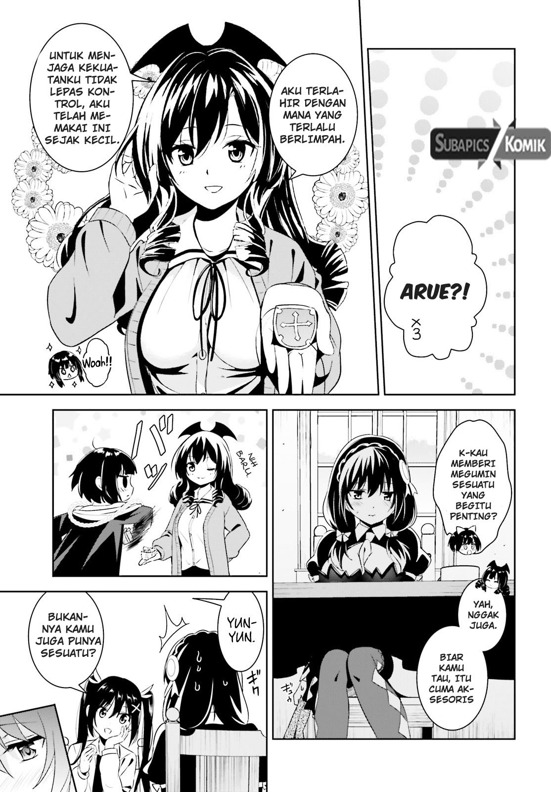 Kono Subarashii Sekai ni Bakuen wo! Chapter 8 Bahasa Indonesia