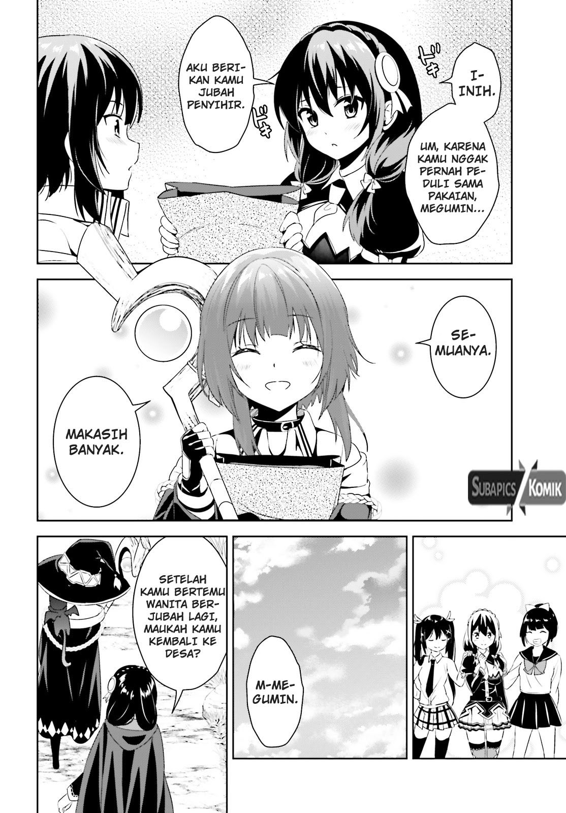 Kono Subarashii Sekai ni Bakuen wo! Chapter 8 Bahasa Indonesia