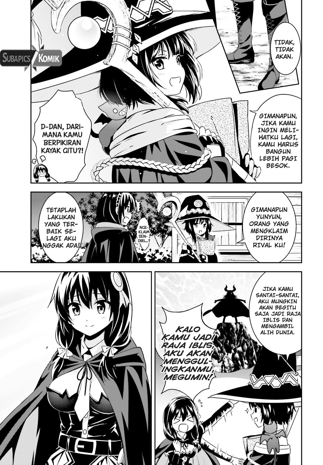 Kono Subarashii Sekai ni Bakuen wo! Chapter 8 Bahasa Indonesia
