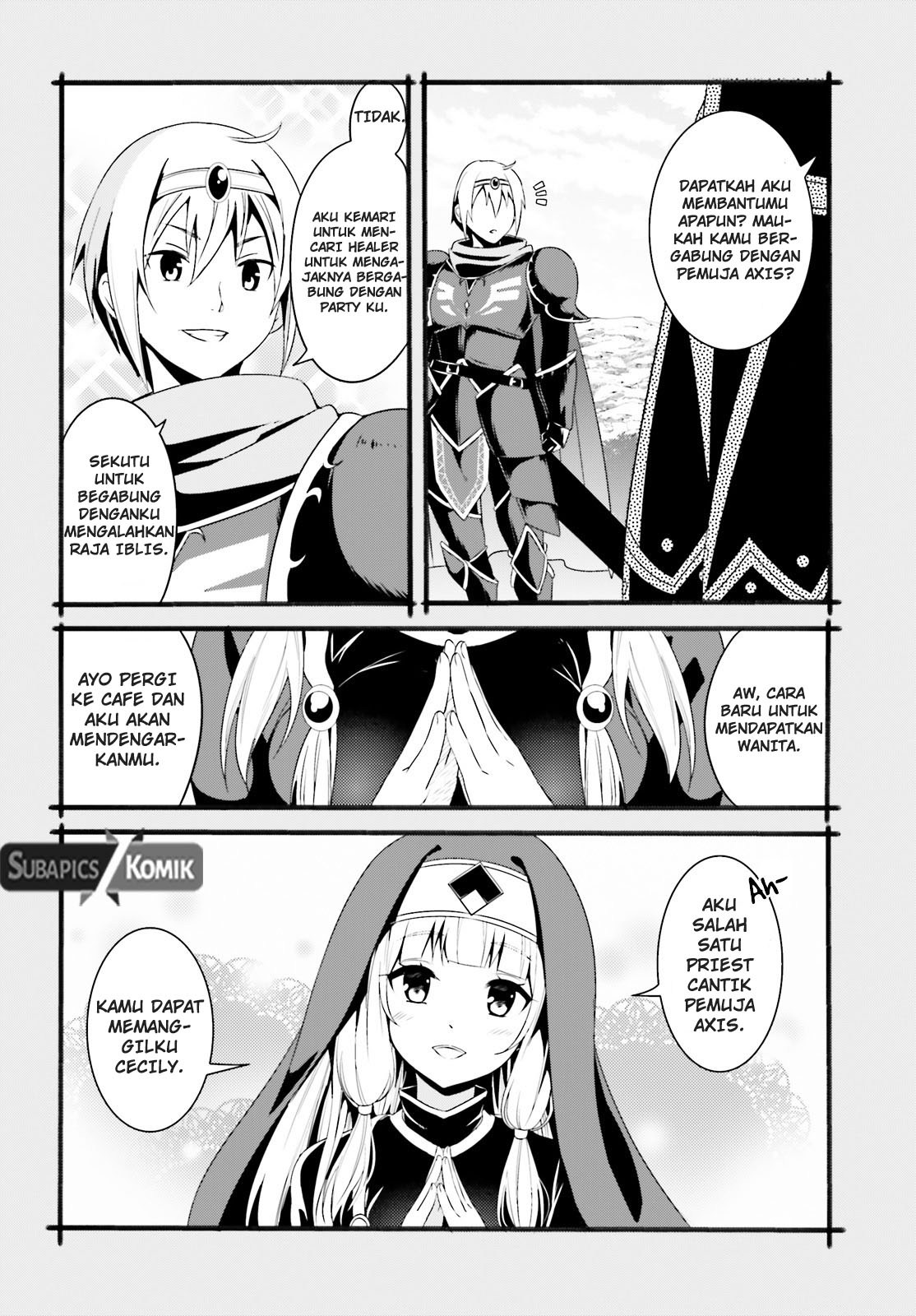Kono Subarashii Sekai ni Bakuen wo! Chapter 8 Bahasa Indonesia
