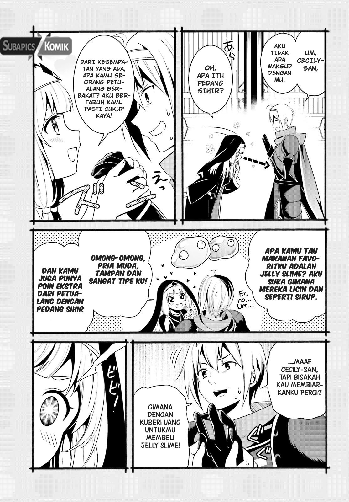 Kono Subarashii Sekai ni Bakuen wo! Chapter 8 Bahasa Indonesia