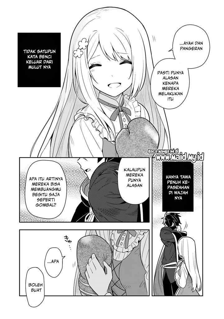 Konyaku Haki Sareta Reijo wo Hirotta Ore ga, Ikenai Koto wo Oshiekomu Oishi Mono wo Tabesasete Oshare wo Sasete, Sekaichi Shiawasena Shojo ni Produce! Chapter 08 Bahasa Indonesia