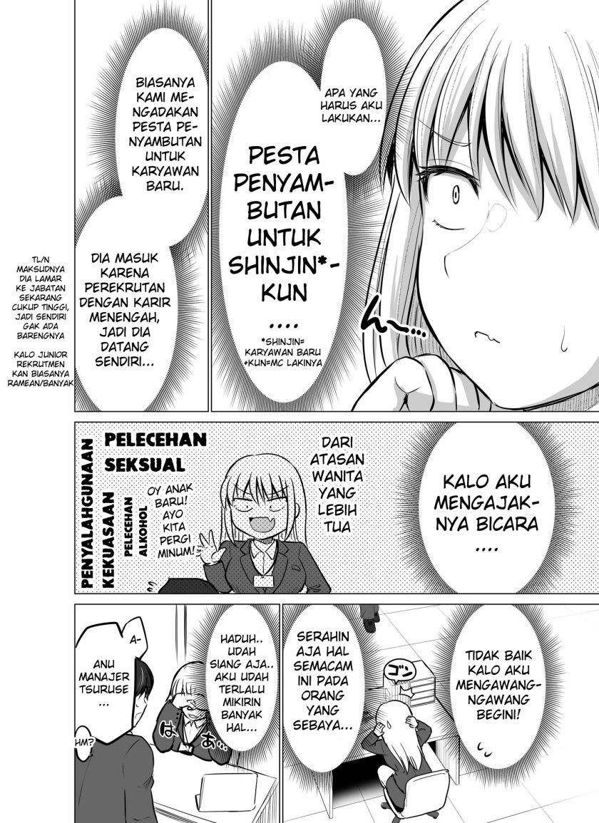 Kore kara Dandan Shiawase ni Natte Iku Kowai Onna Joushi Chapter 03 Bahasa Indonesia