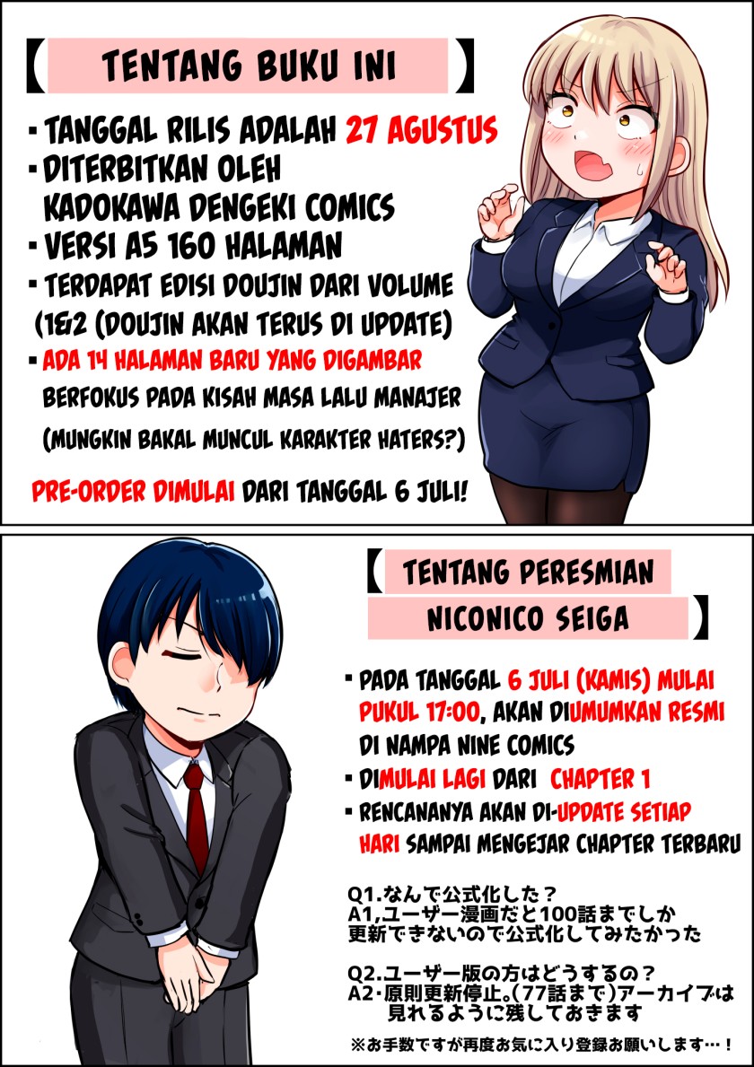Kore kara Dandan Shiawase ni Natte Iku Kowai Onna Joushi Chapter 79 Bahasa Indonesia