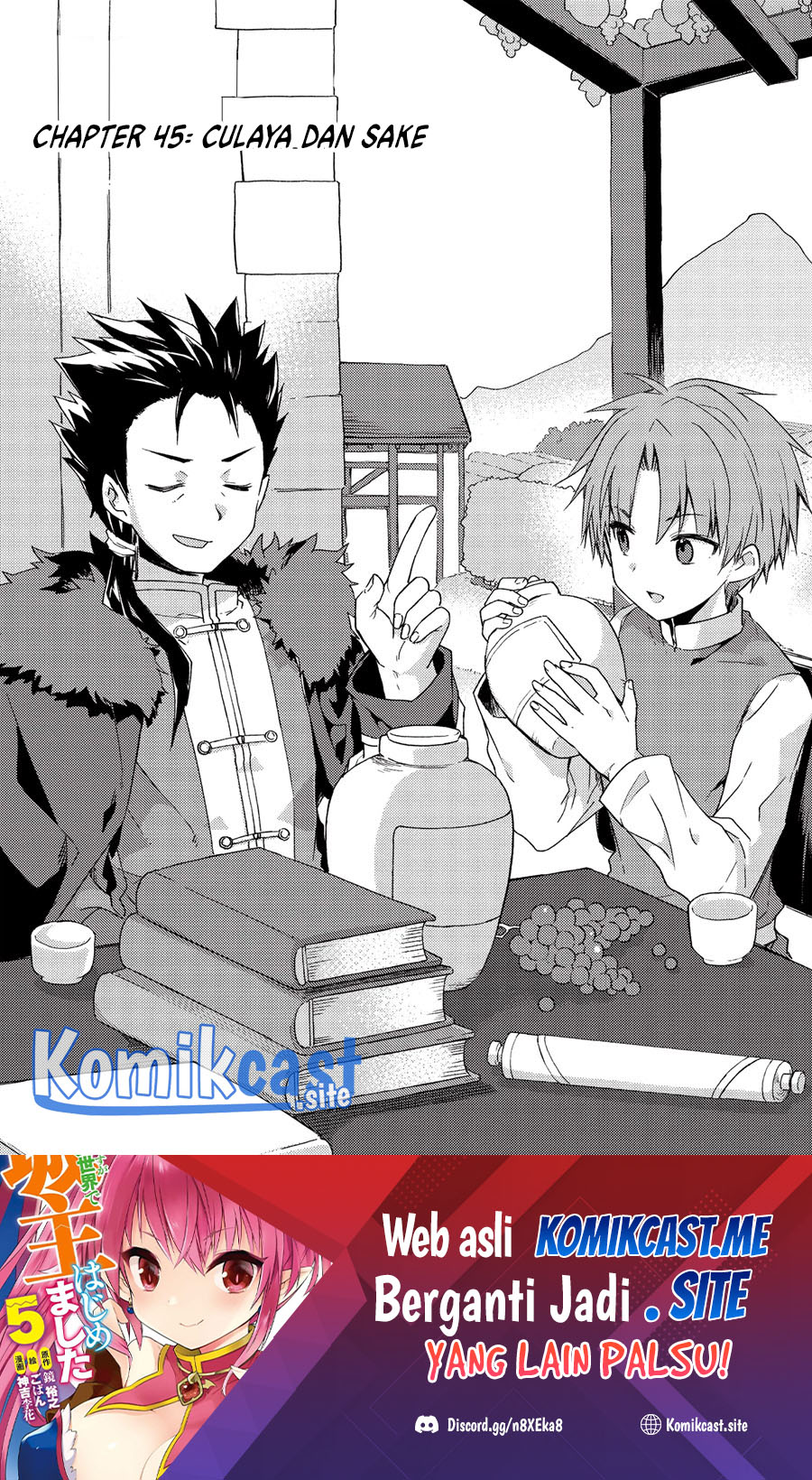 Kou 1 Desu ga Isekai de Joushu Hajimemashita Chapter 45 Bahasa Indonesia