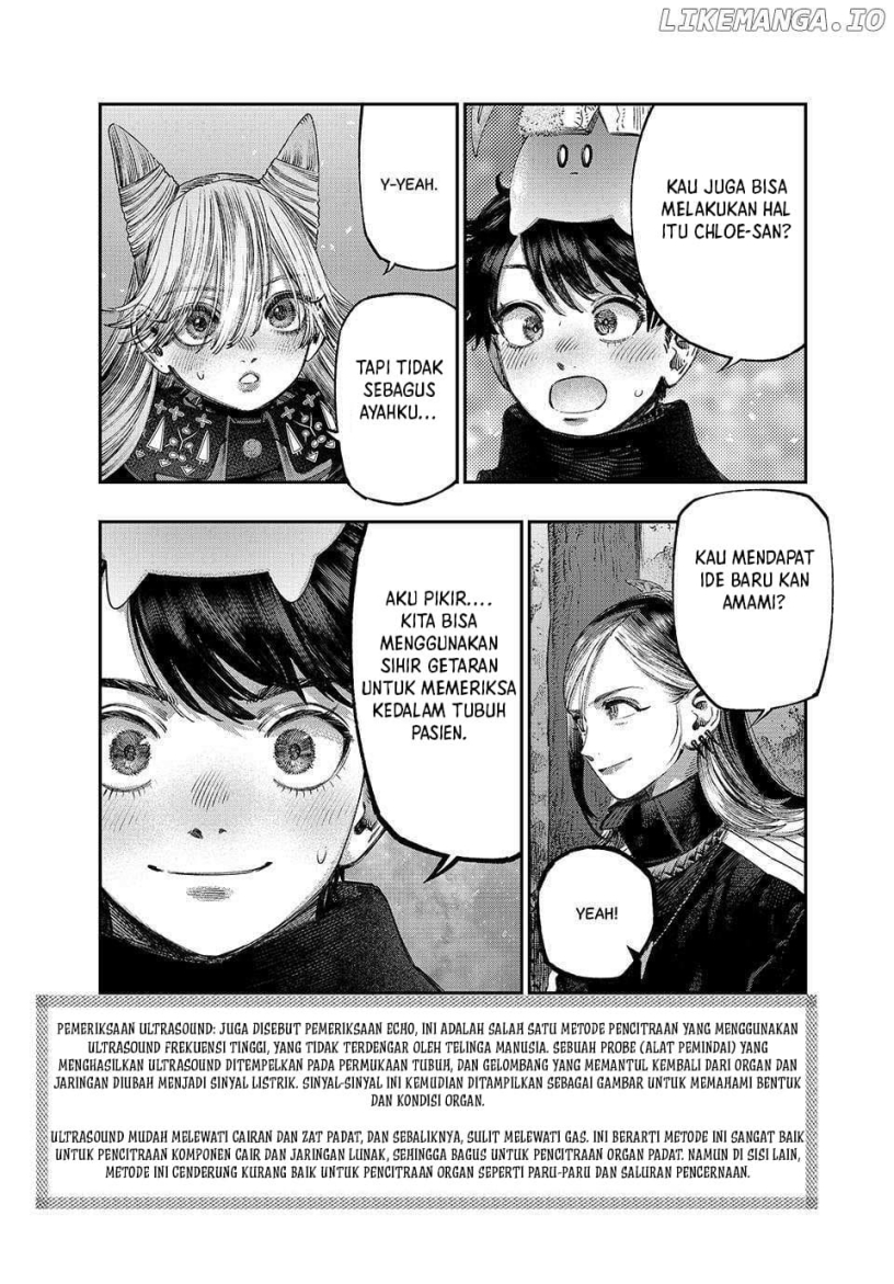 Koudou ni Hattatsu Shita Igaku wa Mahou to Kubetsu ga Tsukanai chapter 35