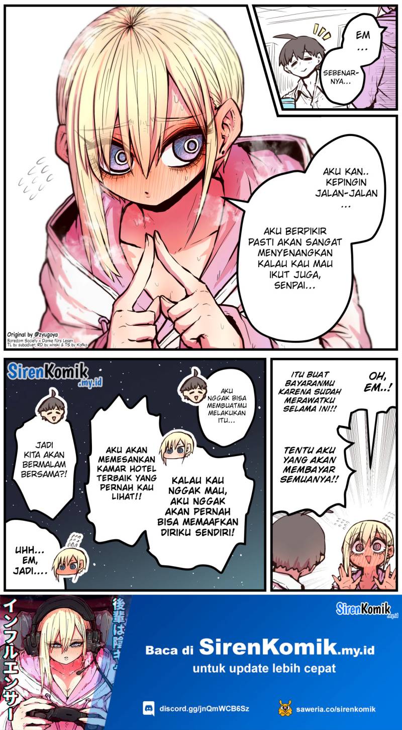 Kouhai wa Inkya Agari no Infuruensaa chapter 6