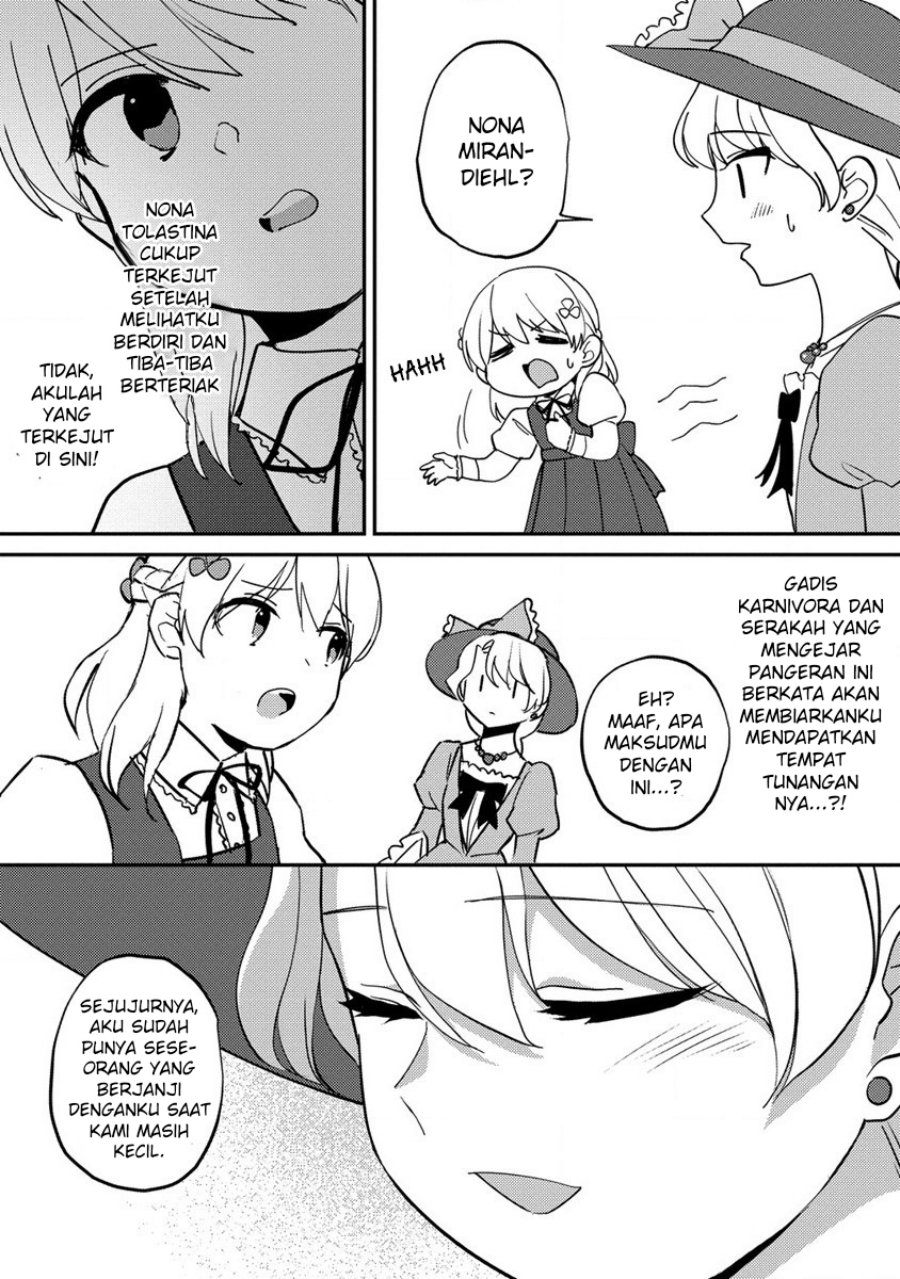 Koushaku Reijou ni Tensei shiteshimatta node, Mental Otome na Ore wa, Zenryoku de Onnanoko wo Tanoshimimasu Chapter 16 Bahasa Indonesia