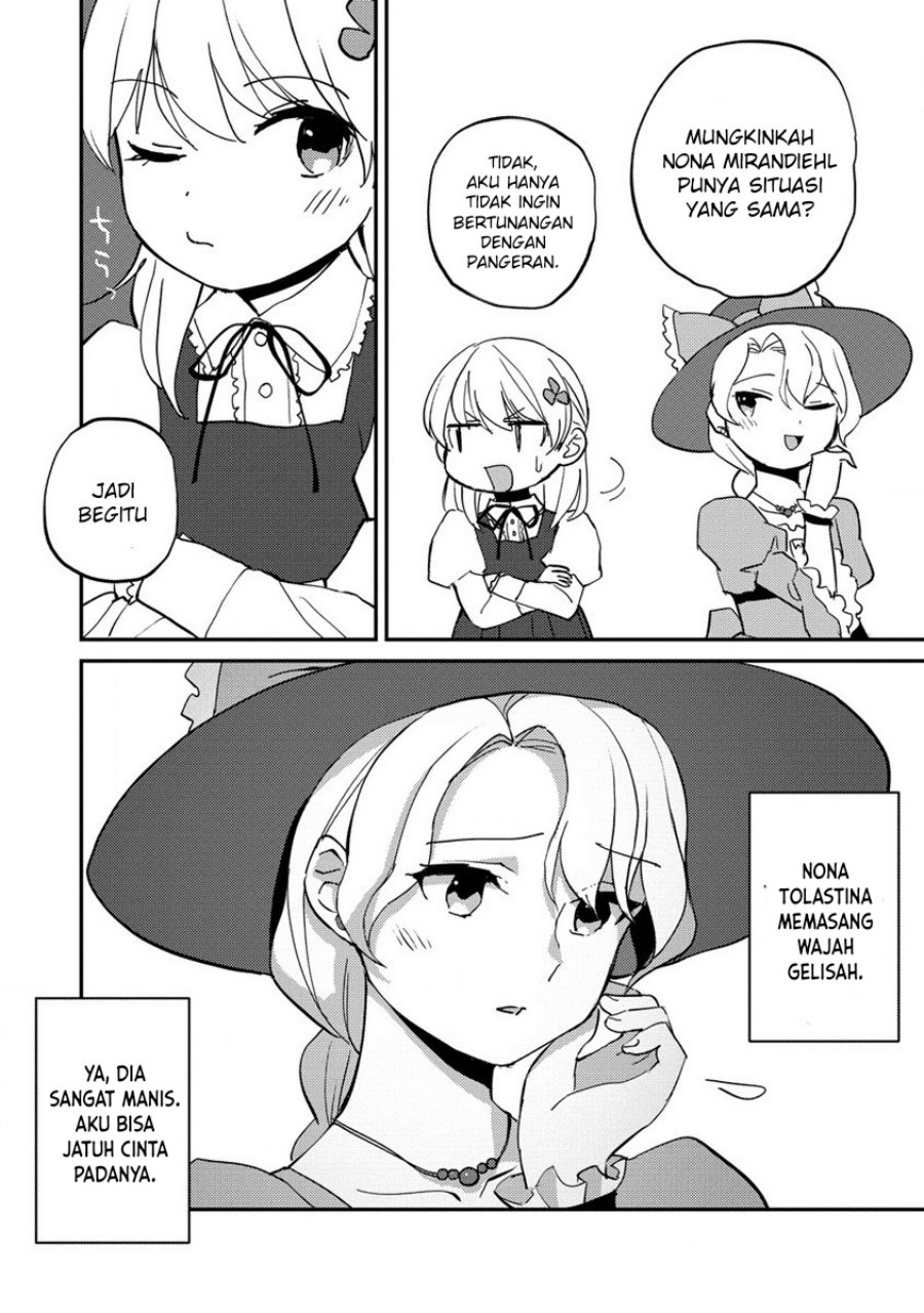 Koushaku Reijou ni Tensei shiteshimatta node, Mental Otome na Ore wa, Zenryoku de Onnanoko wo Tanoshimimasu Chapter 16 Bahasa Indonesia