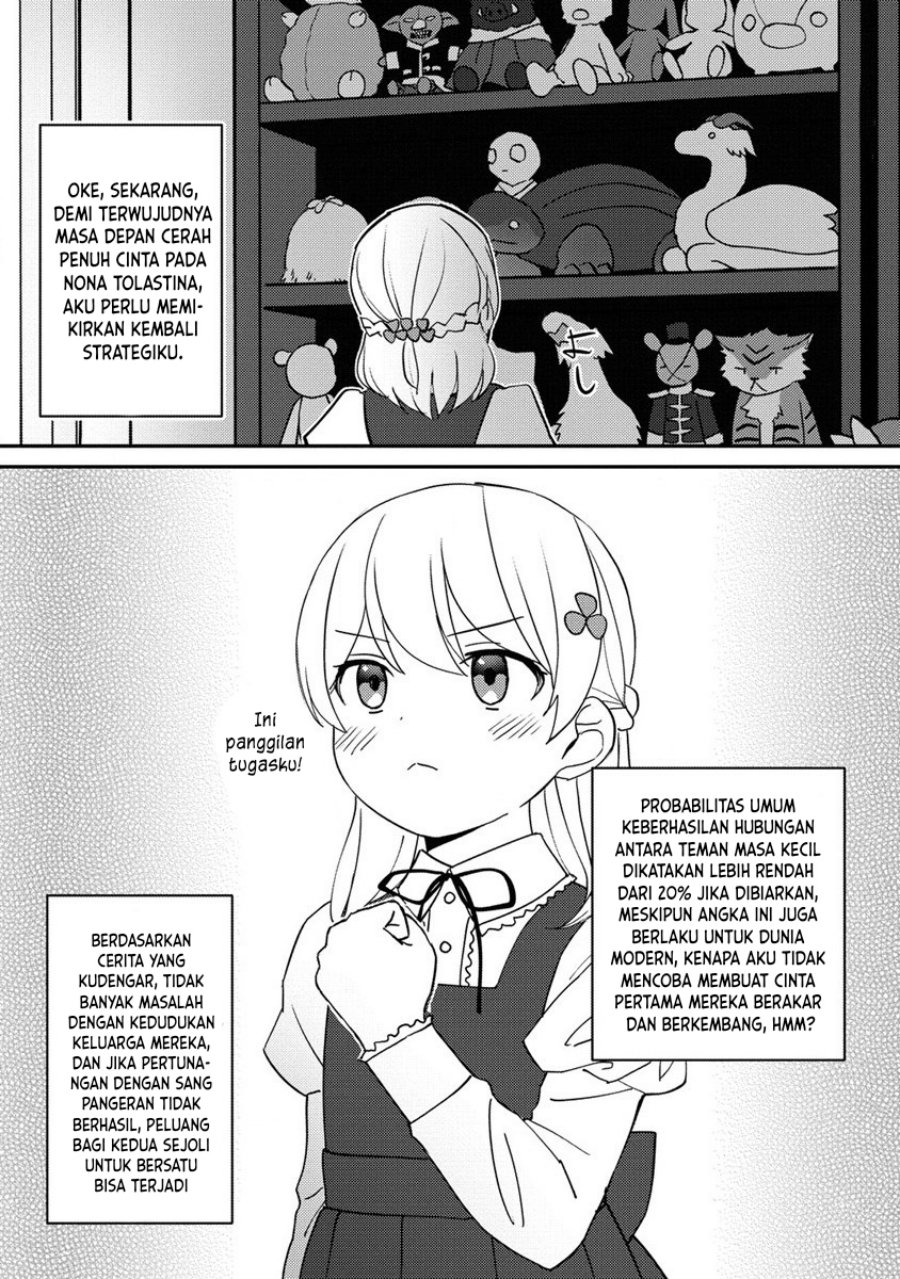 Koushaku Reijou ni Tensei shiteshimatta node, Mental Otome na Ore wa, Zenryoku de Onnanoko wo Tanoshimimasu Chapter 16 Bahasa Indonesia