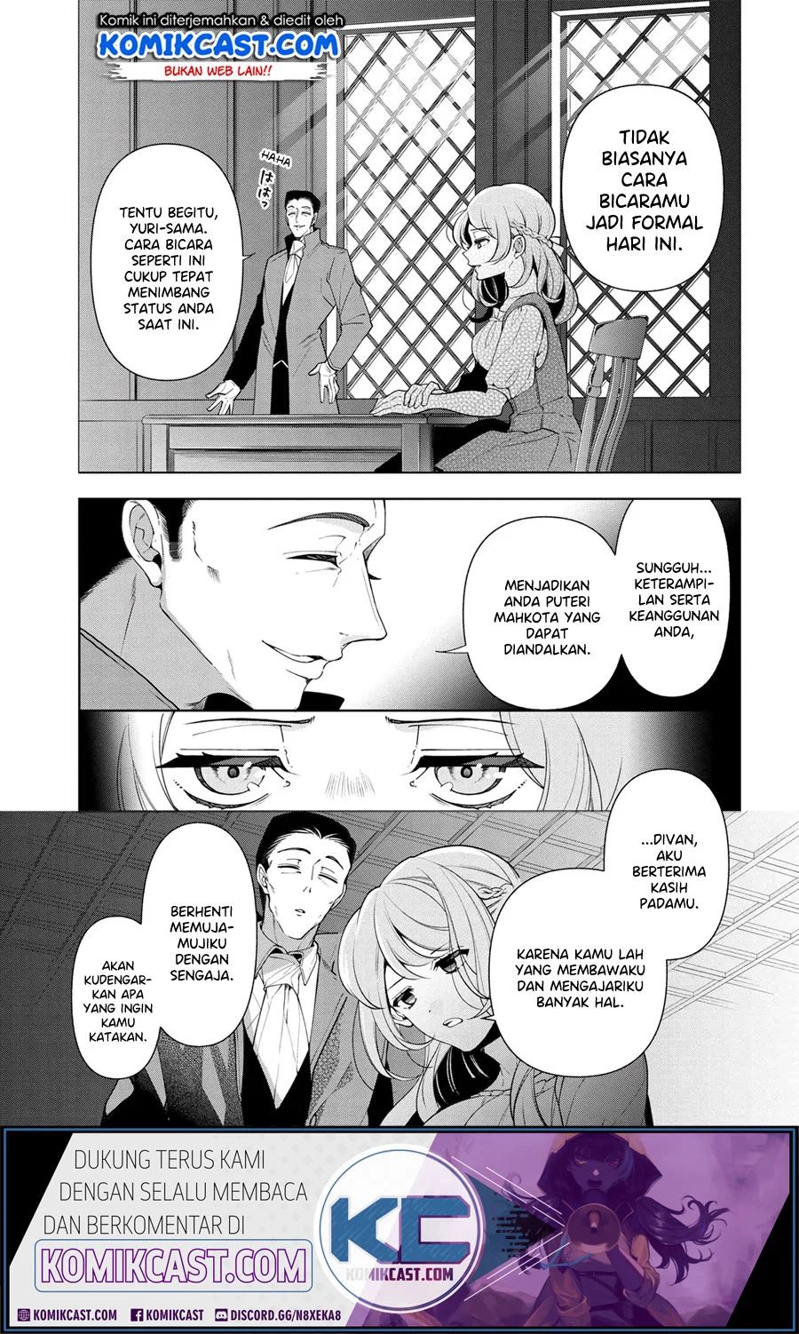 Koushaku Reijou no Tashinami Chapter 57 Bahasa Indonesia