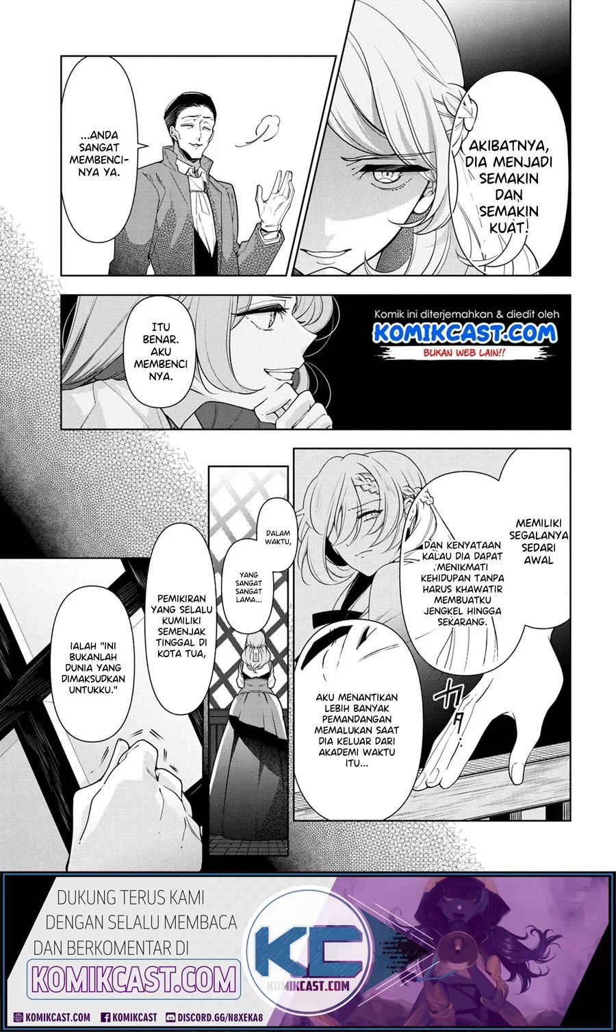 Koushaku Reijou no Tashinami Chapter 57 Bahasa Indonesia
