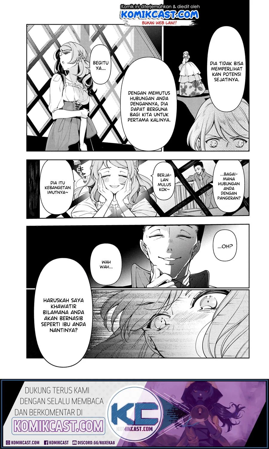 Koushaku Reijou no Tashinami Chapter 57 Bahasa Indonesia