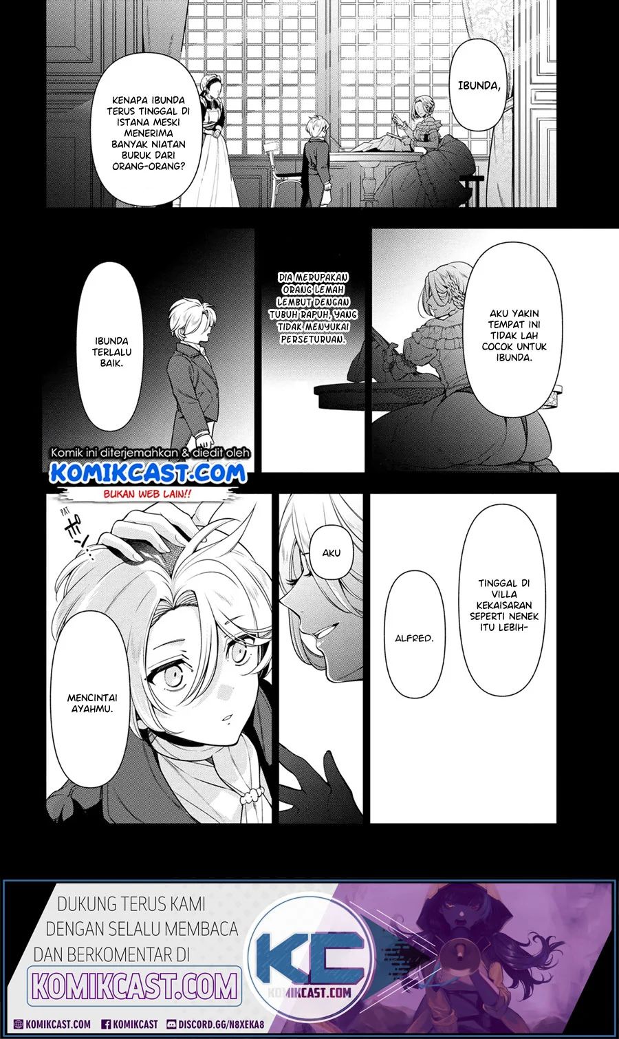 Koushaku Reijou no Tashinami Chapter 57 Bahasa Indonesia