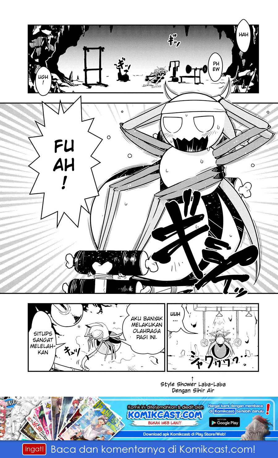 Kumo Desu ga, Nani ka? Daily Life of the Four Spider Sisters Chapter 03 Bahasa Indonesia