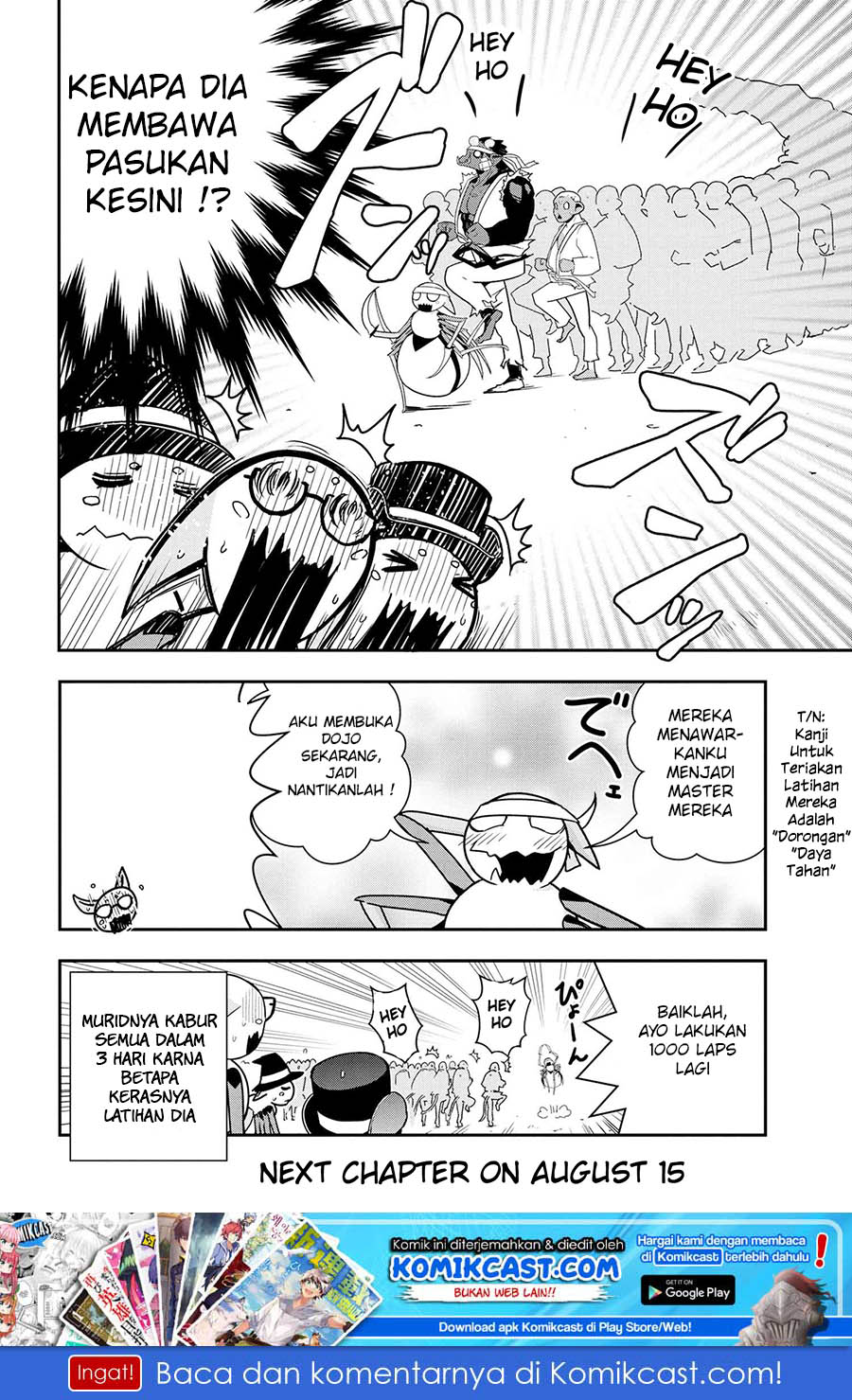 Kumo Desu ga, Nani ka? Daily Life of the Four Spider Sisters Chapter 03 Bahasa Indonesia