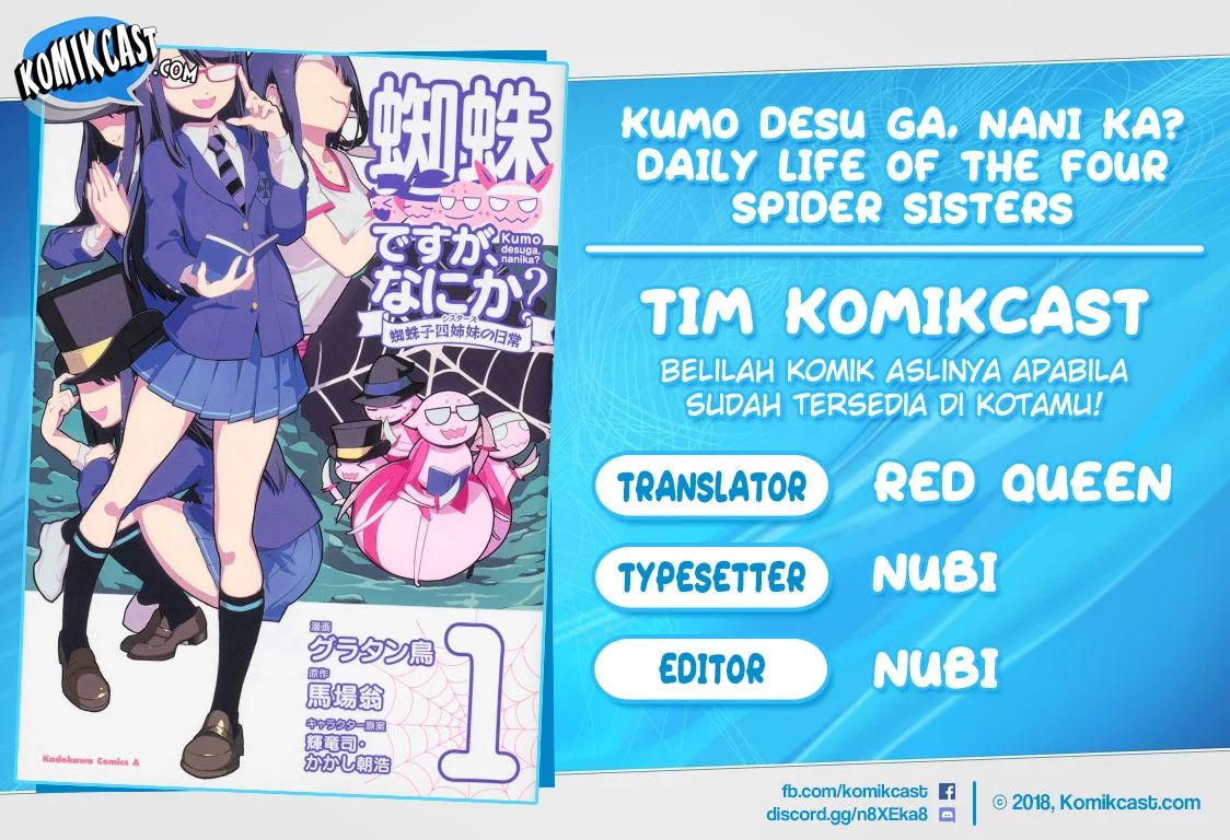 Kumo Desu ga, Nani ka? Daily Life of the Four Spider Sisters chapter 28