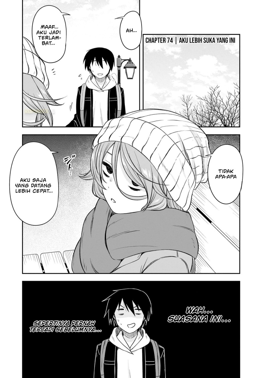 Kurai Anoko to Shitai koto Chapter 74 Bahasa Indonesia