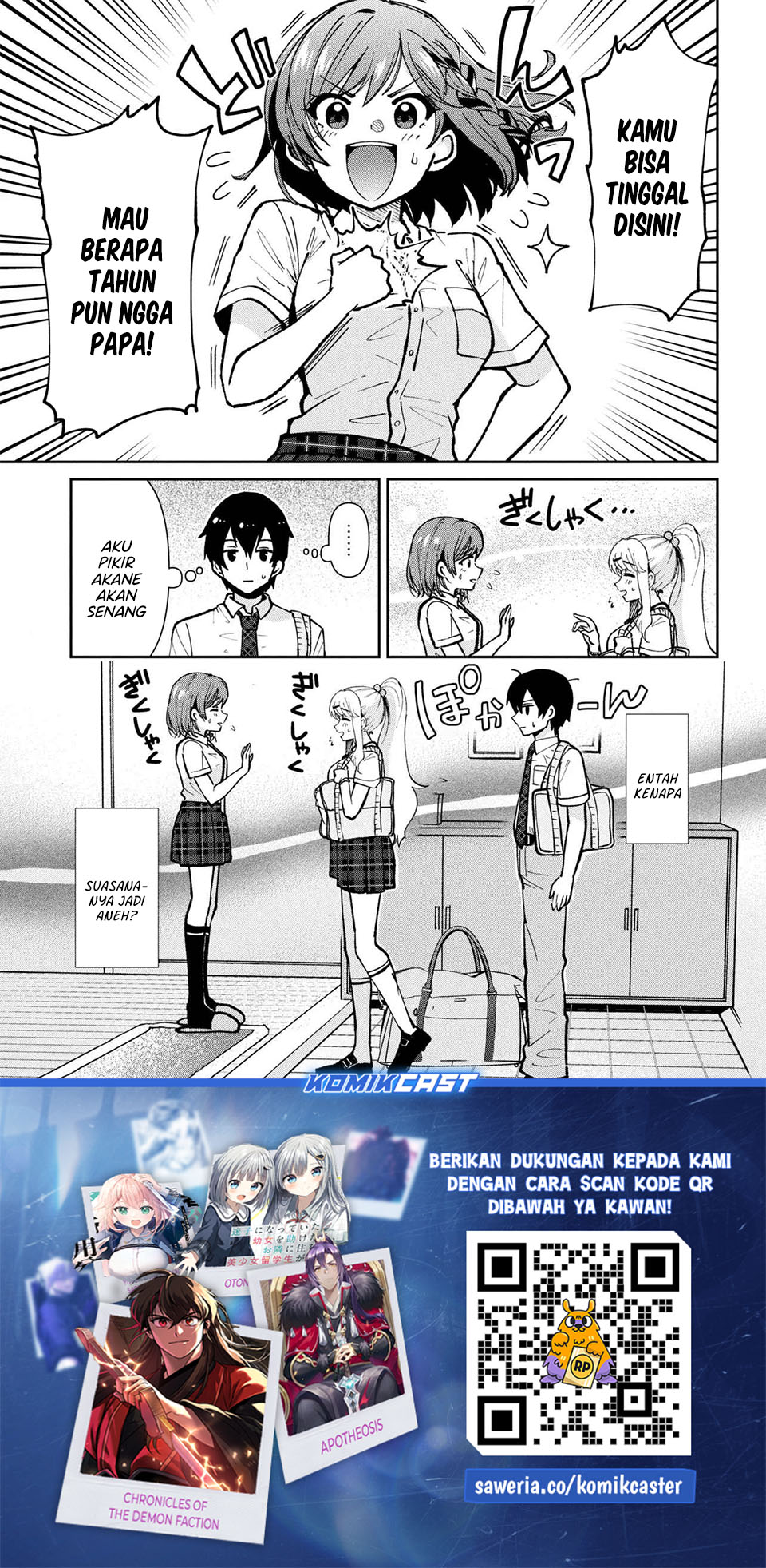 Kurasu no Daikirai na Joshi to Kekkon Suru Koto ni Natta Chapter 39 Bahasa Indonesia