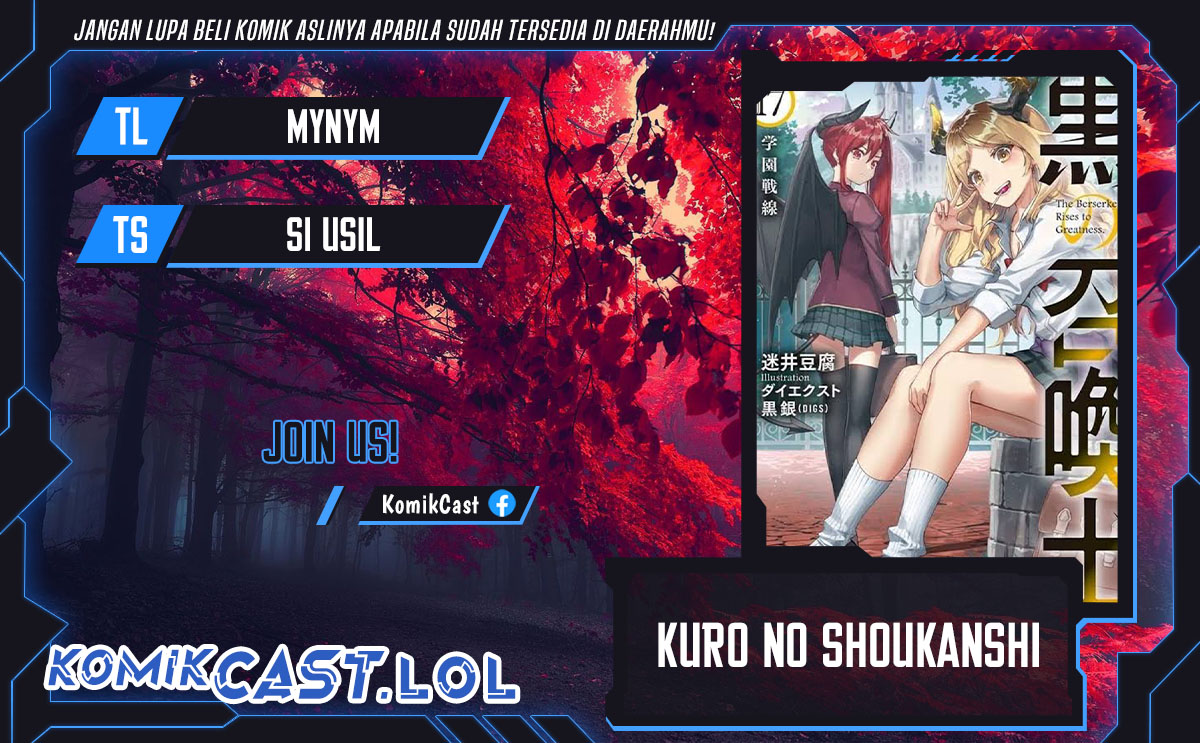 Kuro no Shoukanshi Chapter 132 Bahasa Indonesia