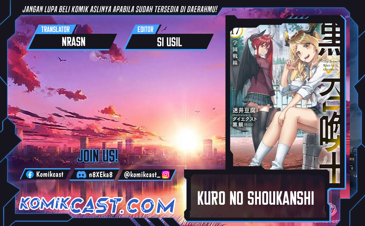 Kuro no Shoukanshi Chapter 161 Bahasa Indonesia