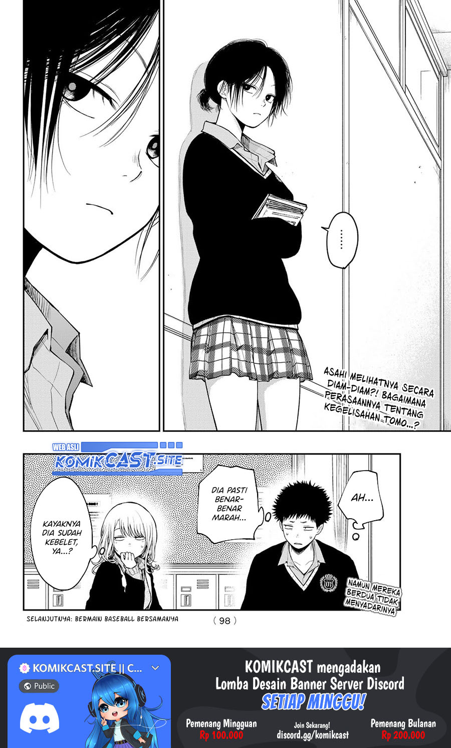 Kuroiwa Medaka ni Watashi no Kawaii ga Tsuujinai (My Charms Are Wasted On Kuroiwa Medaka) chapter 70