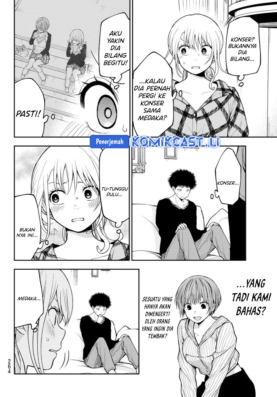 Kuroiwa Medaka ni Watashi no Kawaii ga Tsuujinai Chapter 192 Bahasa Indonesia