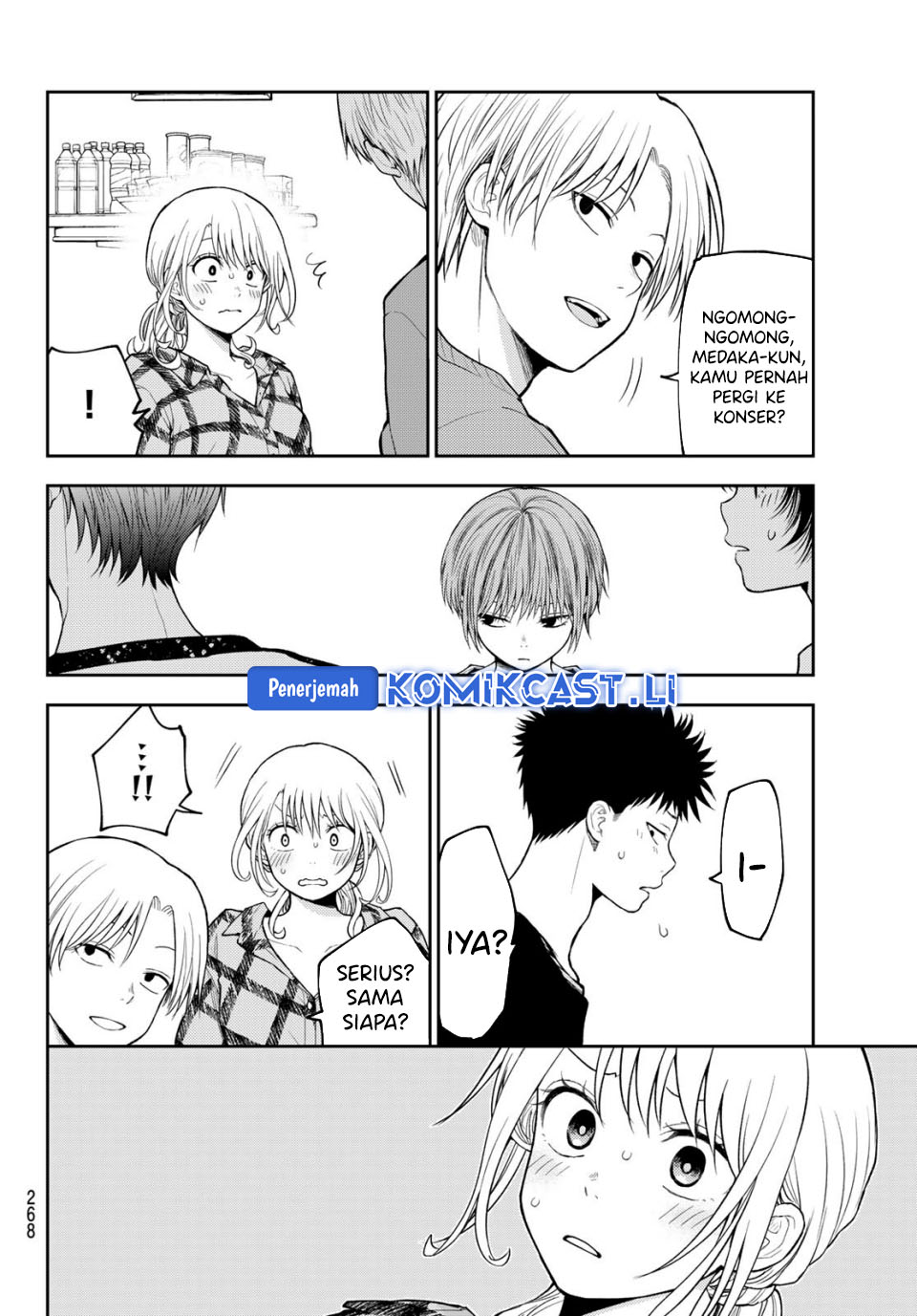 Kuroiwa Medaka ni Watashi no Kawaii ga Tsuujinai Chapter 192 Bahasa Indonesia