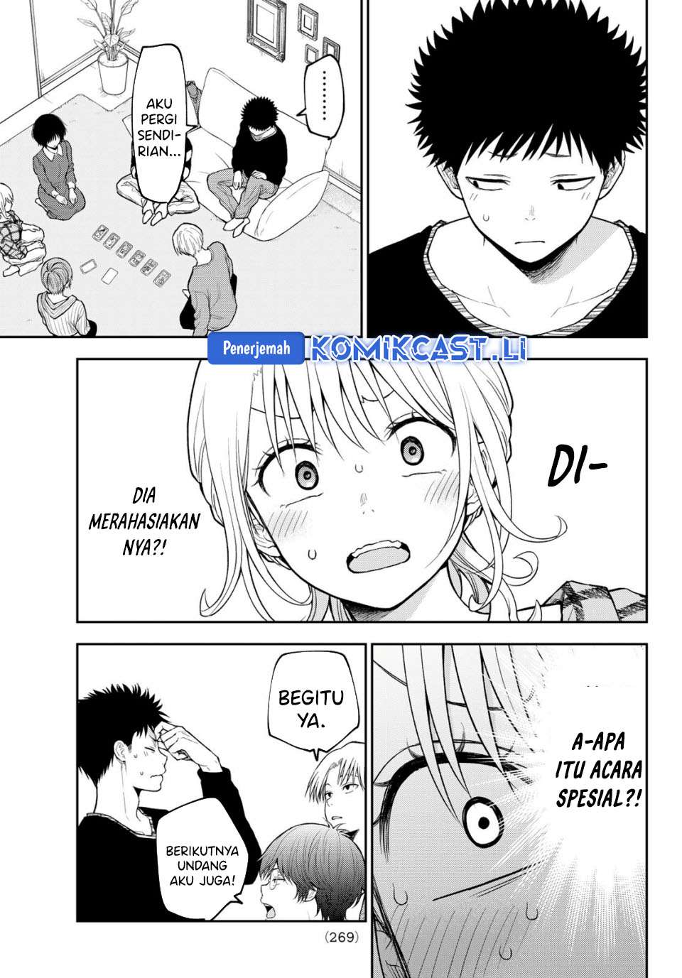 Kuroiwa Medaka ni Watashi no Kawaii ga Tsuujinai Chapter 192 Bahasa Indonesia