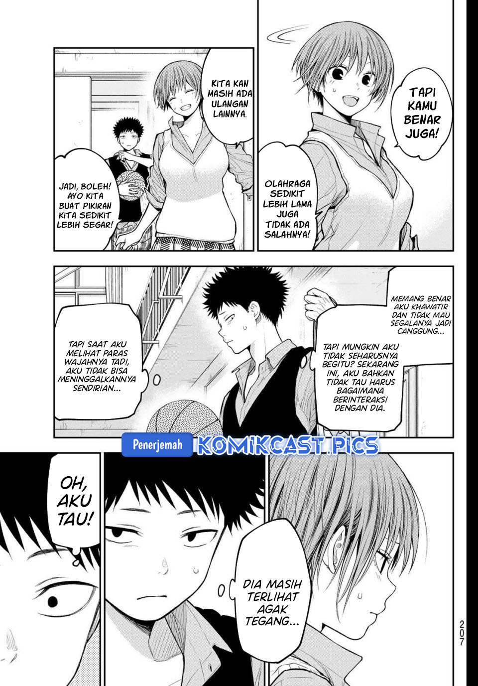 Kuroiwa Medaka ni Watashi no Kawaii ga Tsuujinai Chapter 197 Bahasa Indonesia