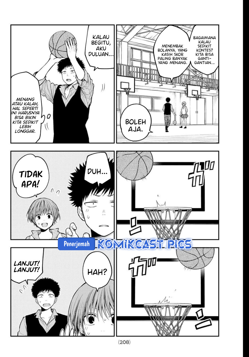 Kuroiwa Medaka ni Watashi no Kawaii ga Tsuujinai Chapter 197 Bahasa Indonesia