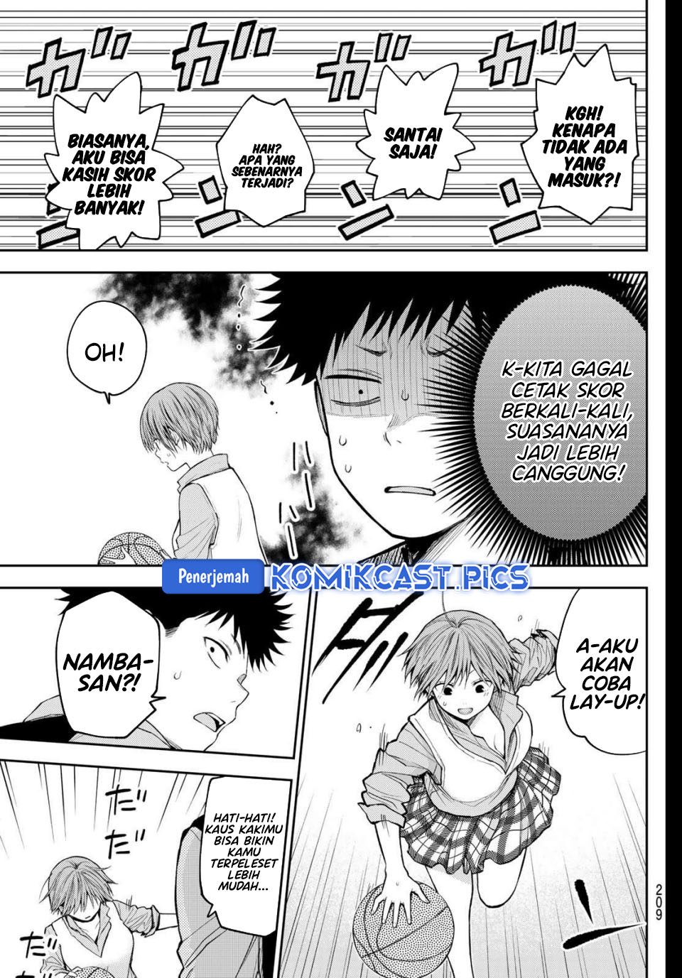 Kuroiwa Medaka ni Watashi no Kawaii ga Tsuujinai Chapter 197 Bahasa Indonesia