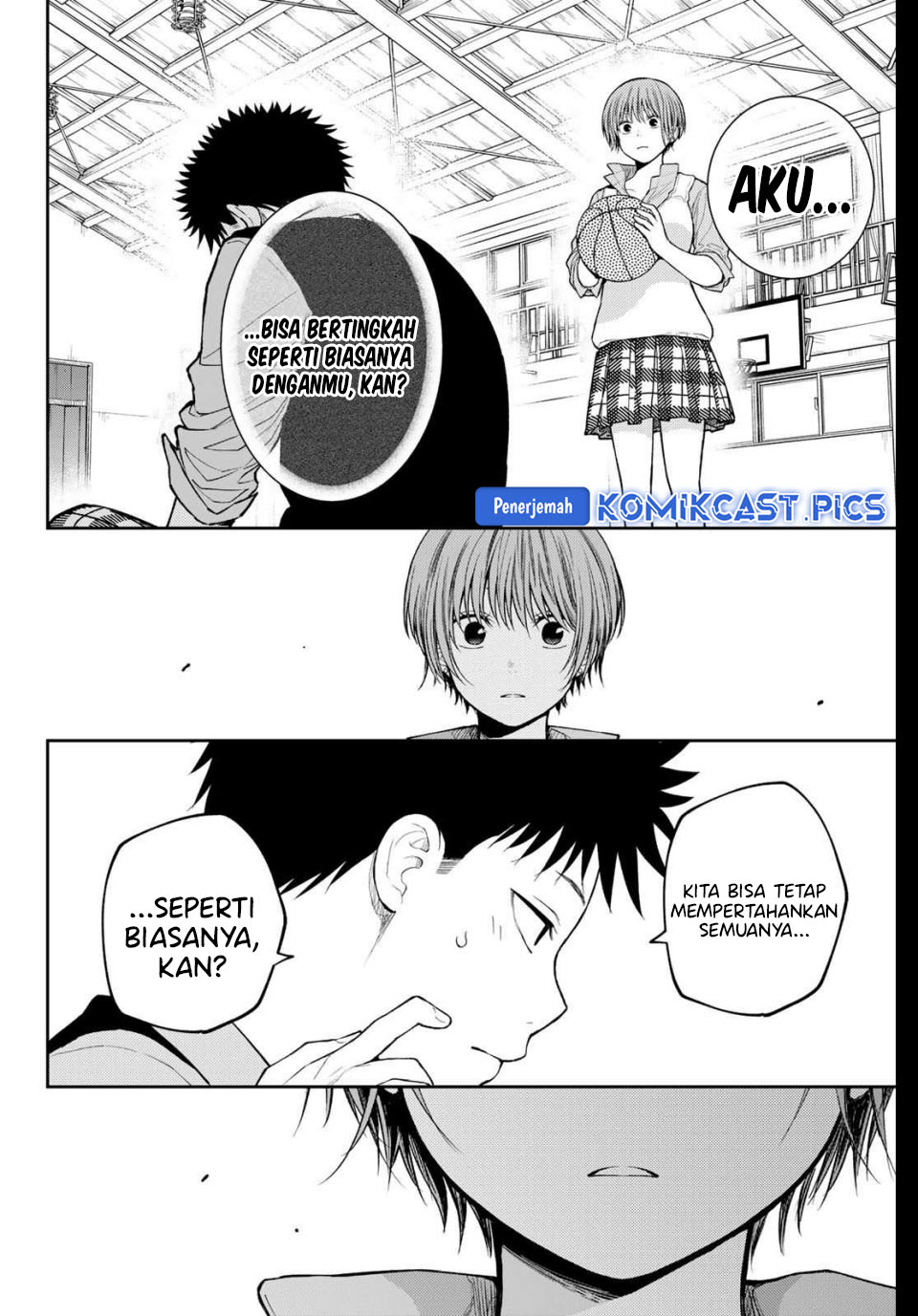 Kuroiwa Medaka ni Watashi no Kawaii ga Tsuujinai Chapter 197 Bahasa Indonesia