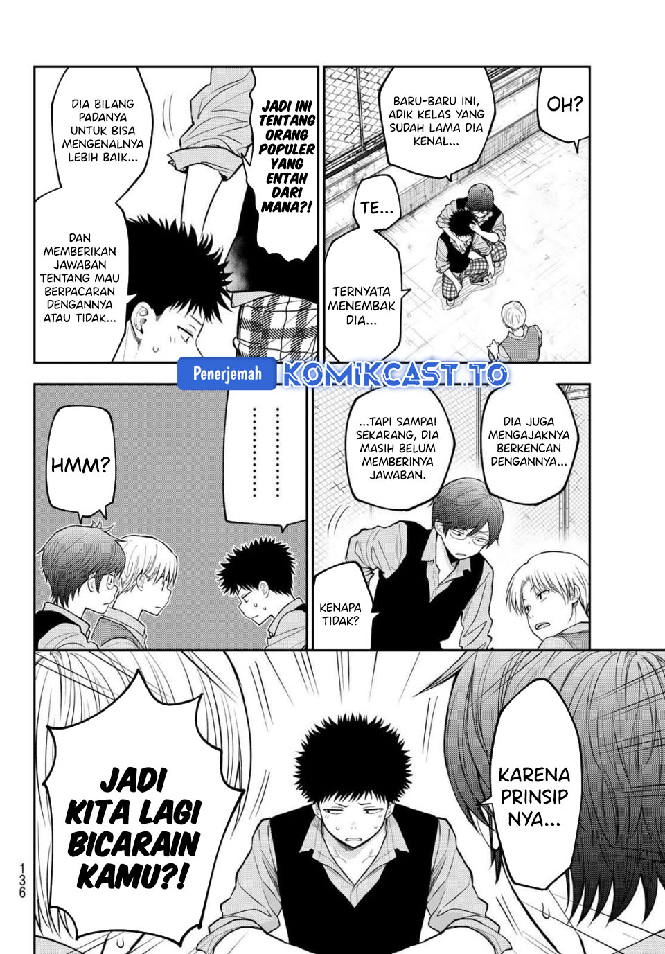 Kuroiwa Medaka ni Watashi no Kawaii ga Tsuujinai Chapter 201 Bahasa Indonesia