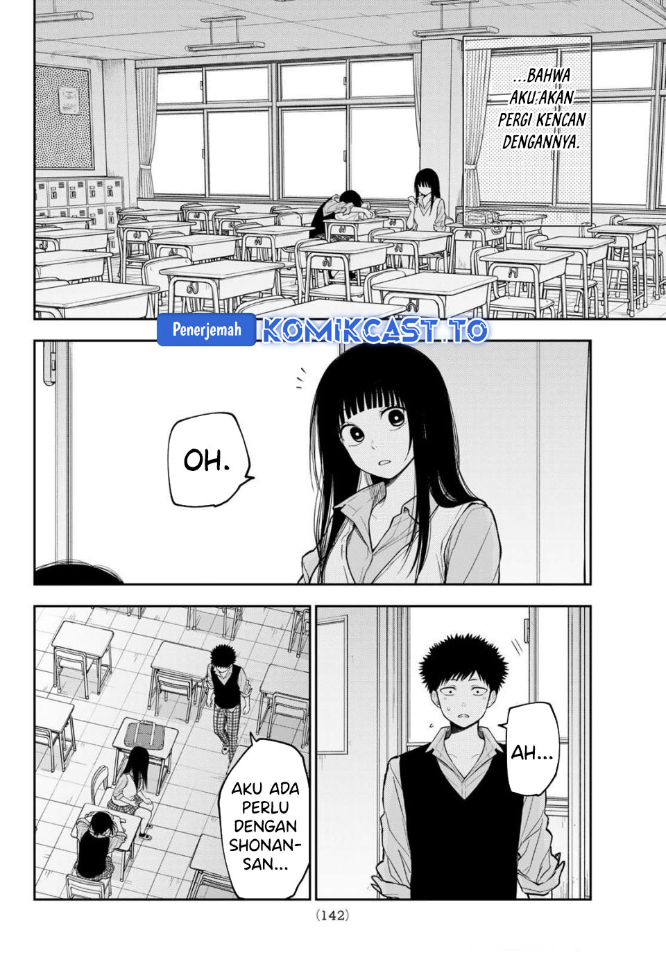 Kuroiwa Medaka ni Watashi no Kawaii ga Tsuujinai Chapter 201 Bahasa Indonesia