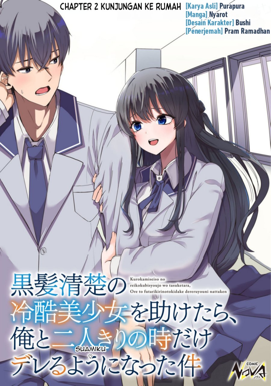 Kurokami Seiso No Reikoku Bishojo Wo Tasuketara, Ore to Ni Nin Kiri No Toki Dake De Reru Yo Ni Natta Ken Chapter 02 Bahasa Indonesia