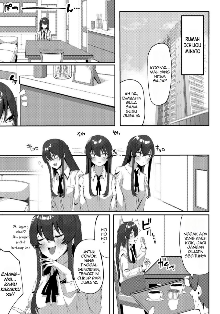 Kurokami Seiso No Reikoku Bishojo Wo Tasuketara, Ore to Ni Nin Kiri No Toki Dake De Reru Yo Ni Natta Ken Chapter 02 Bahasa Indonesia