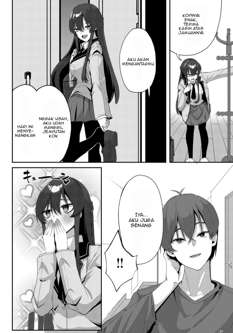 Kurokami Seiso No Reikoku Bishojo Wo Tasuketara, Ore to Ni Nin Kiri No Toki Dake De Reru Yo Ni Natta Ken Chapter 02 Bahasa Indonesia