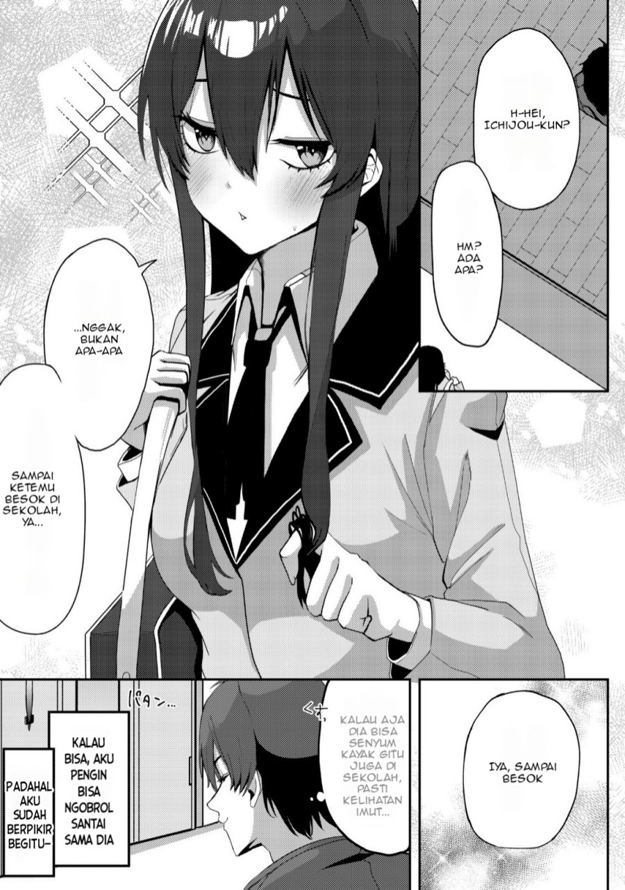 Kurokami Seiso No Reikoku Bishojo Wo Tasuketara, Ore to Ni Nin Kiri No Toki Dake De Reru Yo Ni Natta Ken Chapter 02 Bahasa Indonesia
