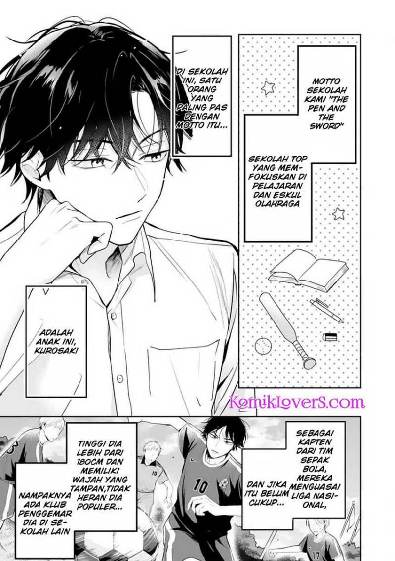 Kurosaki-kun wa Dokusen Shitagaru – Hajimete no Koi wa Ama sugite chapter 1