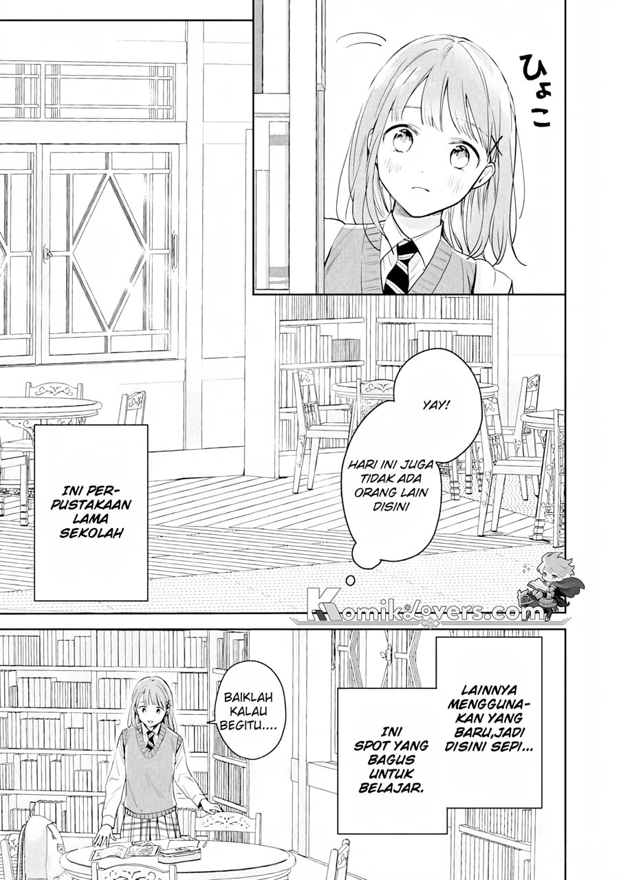 Kurosaki-kun wa Dokusen Shitagaru – Hajimete no Koi wa Ama sugite Chapter 01.2 Bahasa Indonesia