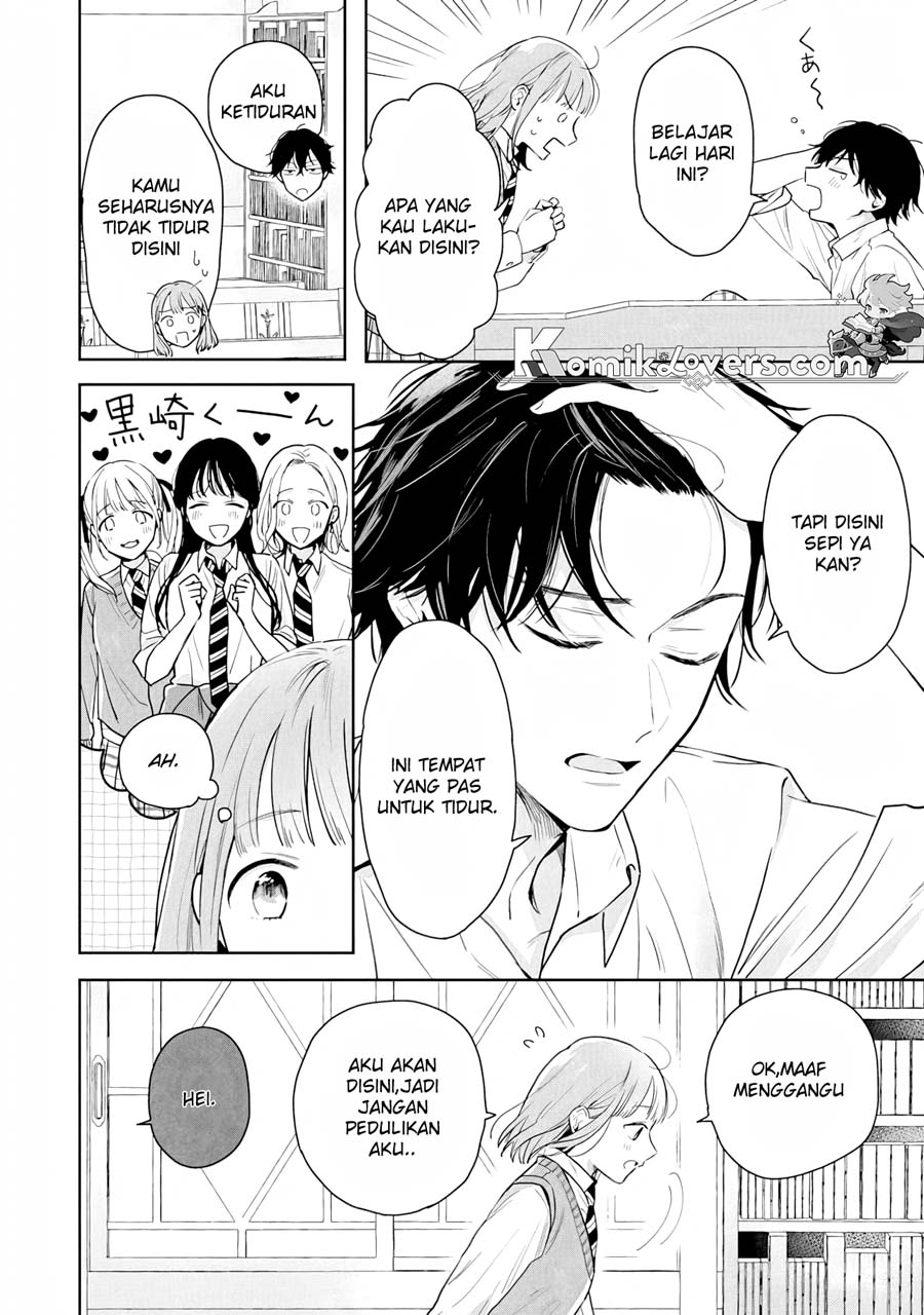 Kurosaki-kun wa Dokusen Shitagaru – Hajimete no Koi wa Ama sugite Chapter 01.2 Bahasa Indonesia