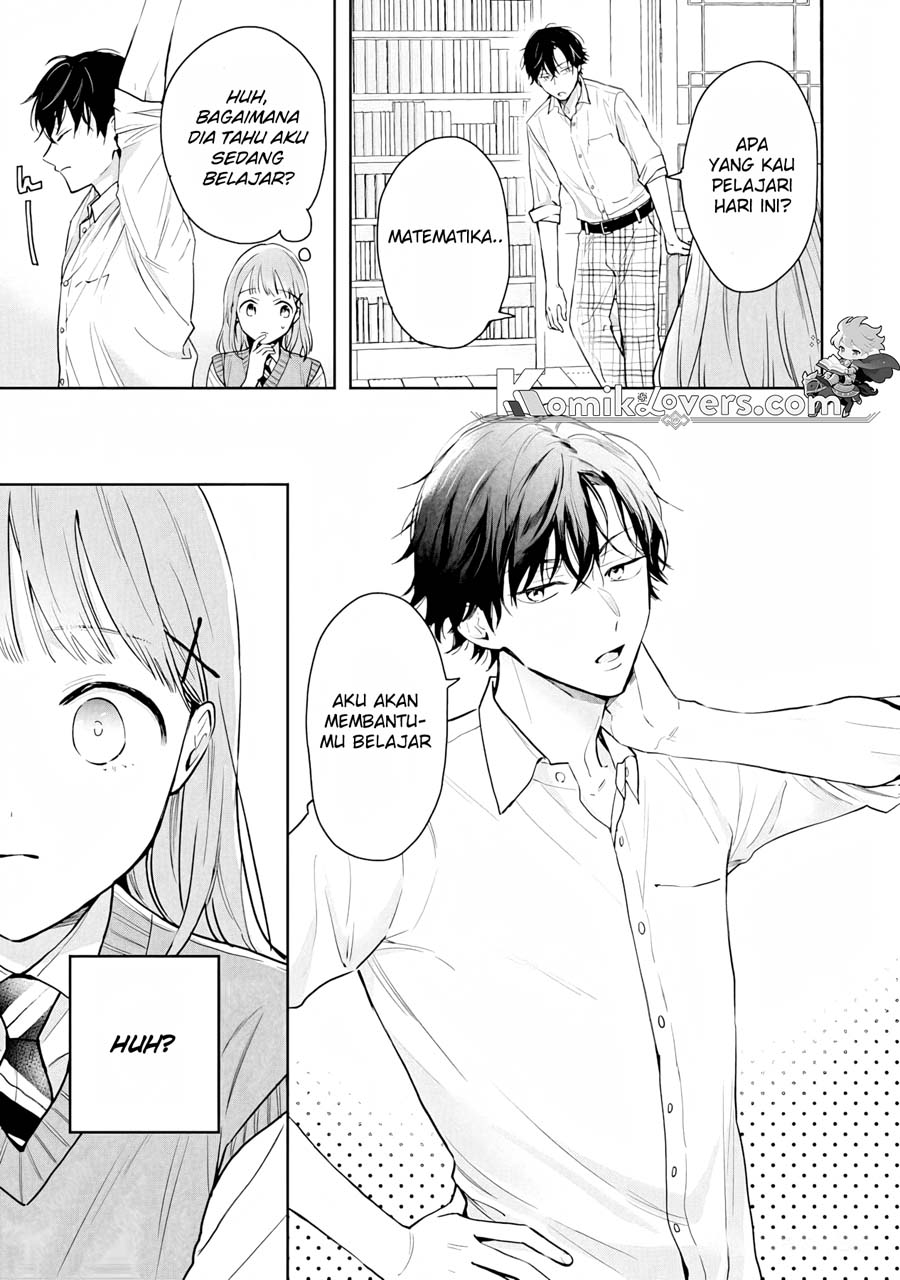 Kurosaki-kun wa Dokusen Shitagaru – Hajimete no Koi wa Ama sugite Chapter 01.2 Bahasa Indonesia