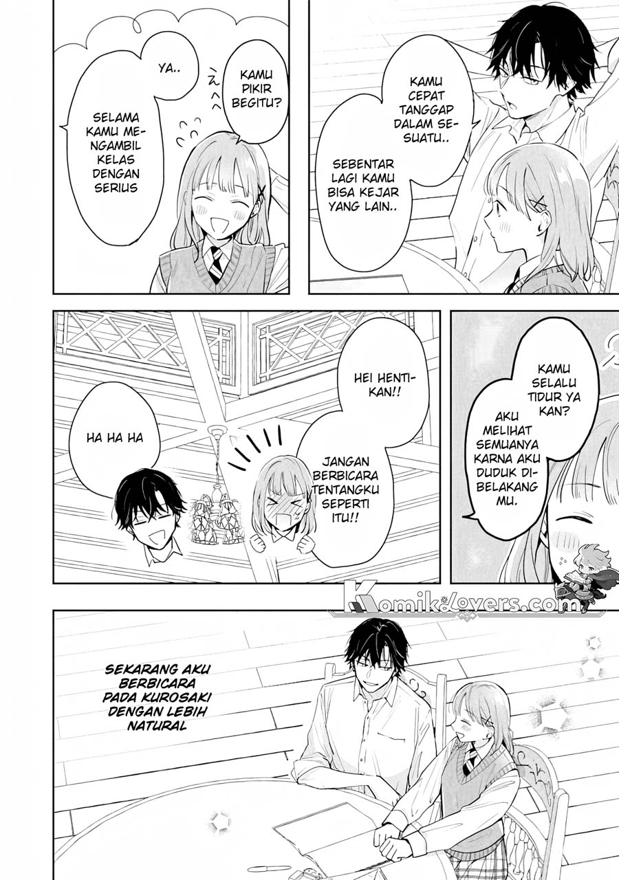 Kurosaki-kun wa Dokusen Shitagaru – Hajimete no Koi wa Ama sugite Chapter 01.2 Bahasa Indonesia