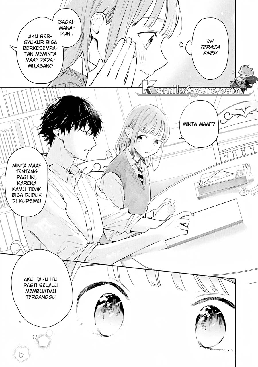 Kurosaki-kun wa Dokusen Shitagaru – Hajimete no Koi wa Ama sugite Chapter 01.2 Bahasa Indonesia