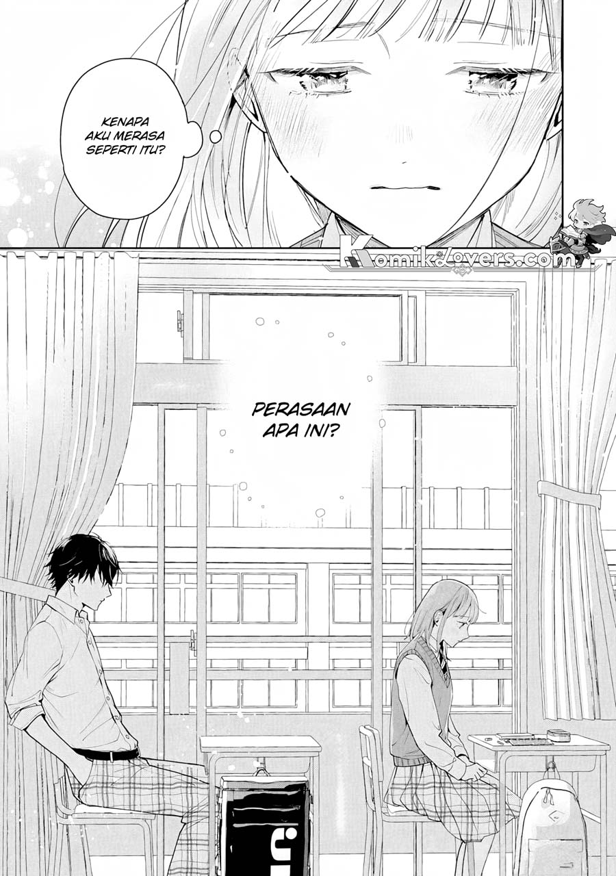 Kurosaki-kun wa Dokusen Shitagaru – Hajimete no Koi wa Ama sugite Chapter 01.2 Bahasa Indonesia