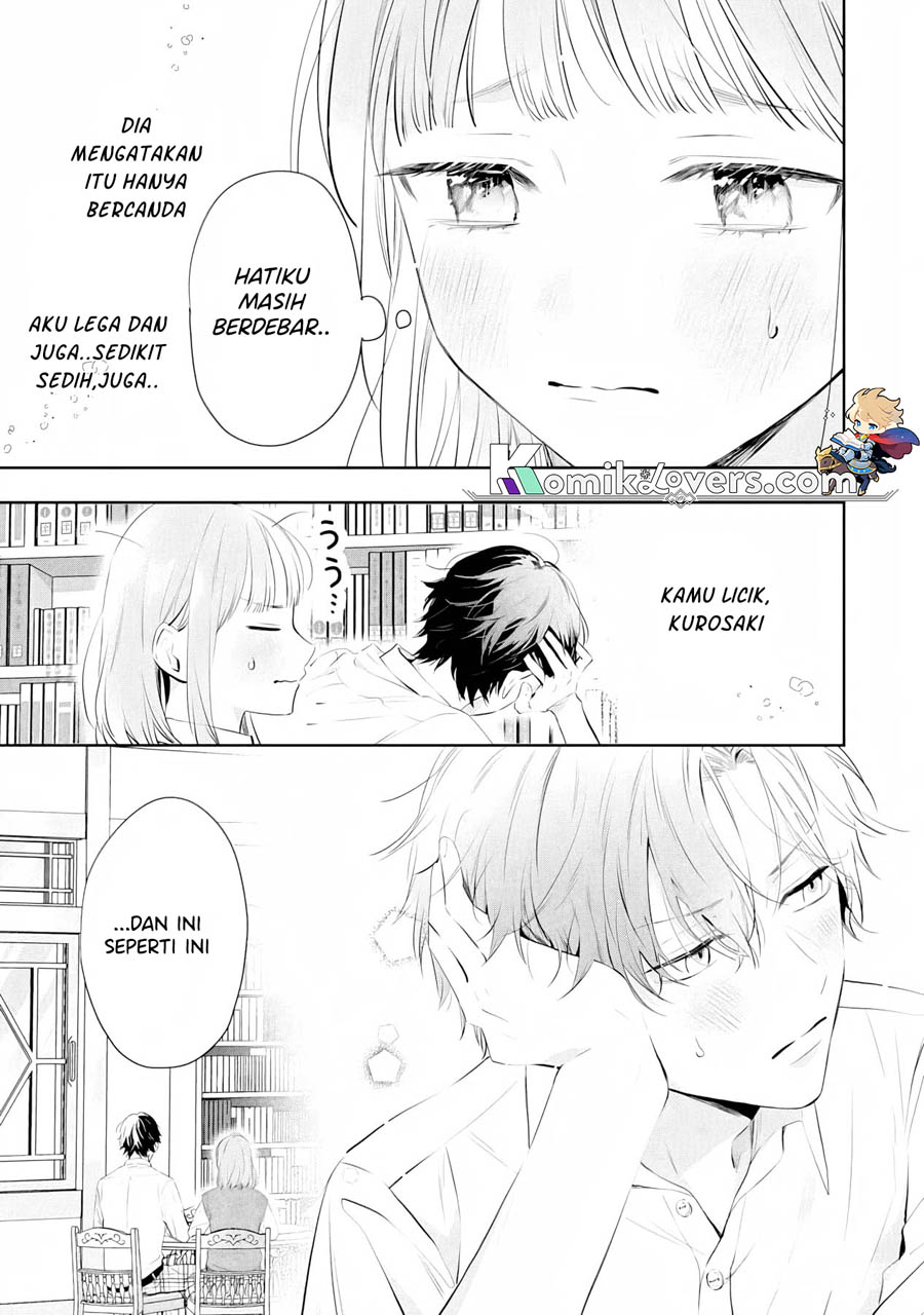 Kurosaki-kun wa Dokusen Shitagaru – Hajimete no Koi wa Ama sugite chapter 3