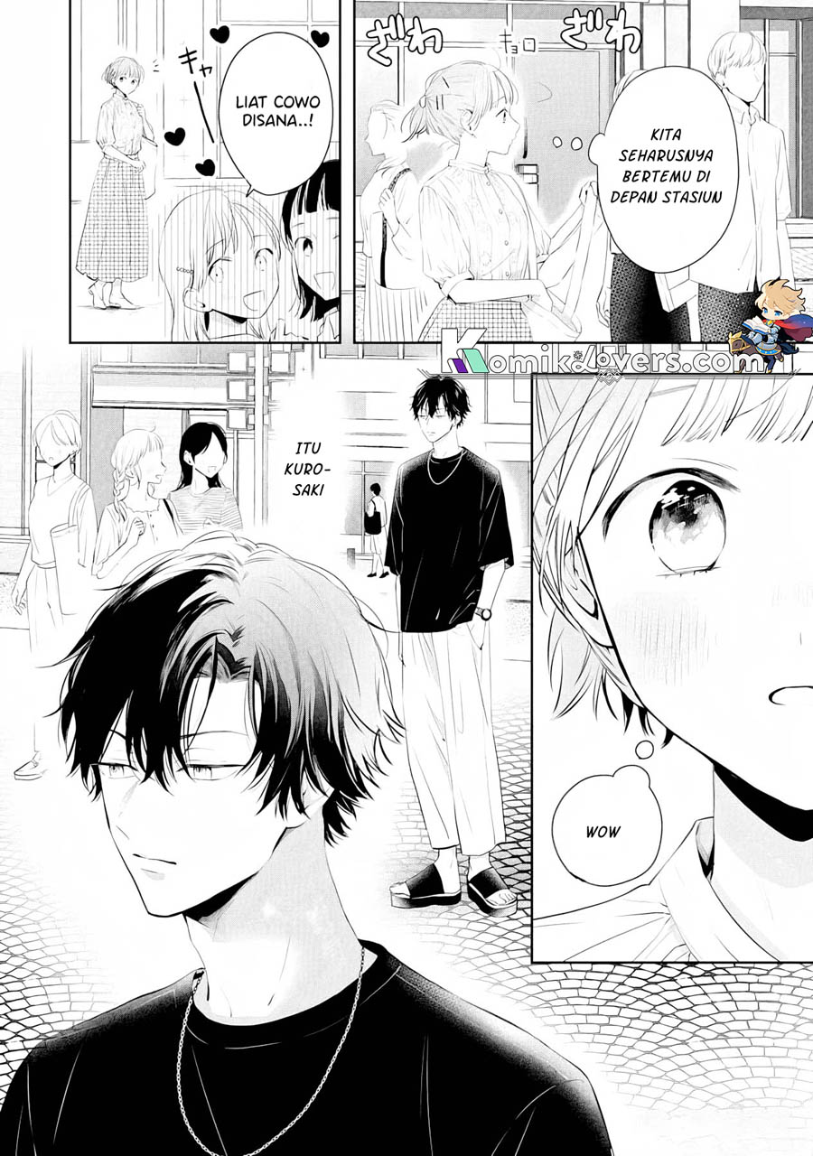 Kurosaki-kun wa Dokusen Shitagaru – Hajimete no Koi wa Ama sugite chapter 3