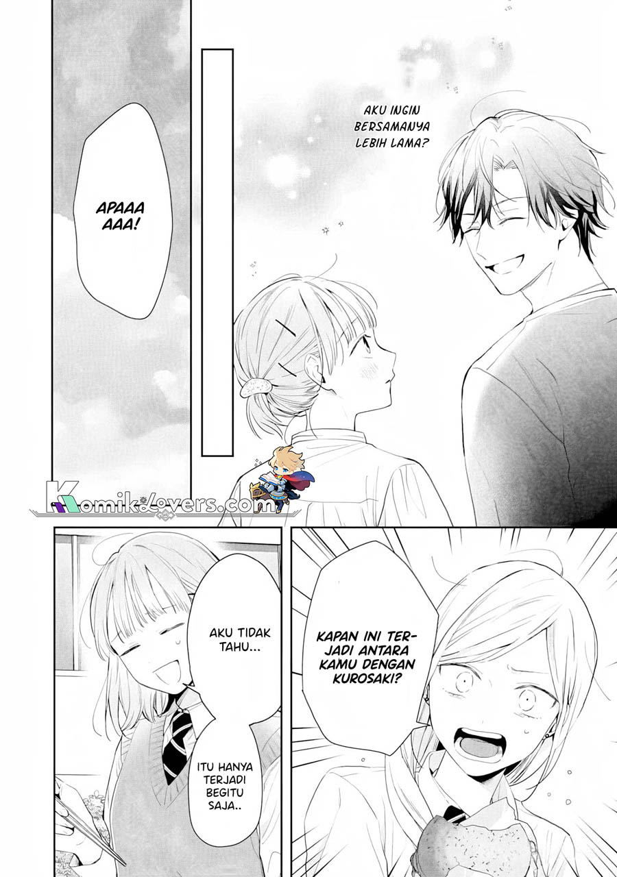 Kurosaki-kun wa Dokusen Shitagaru – Hajimete no Koi wa Ama sugite chapter 4