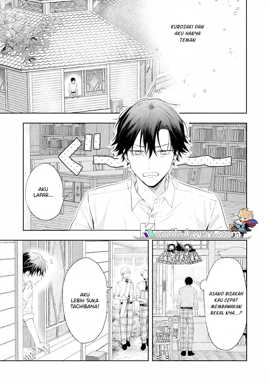 Kurosaki-kun wa Dokusen Shitagaru – Hajimete no Koi wa Ama sugite chapter 4